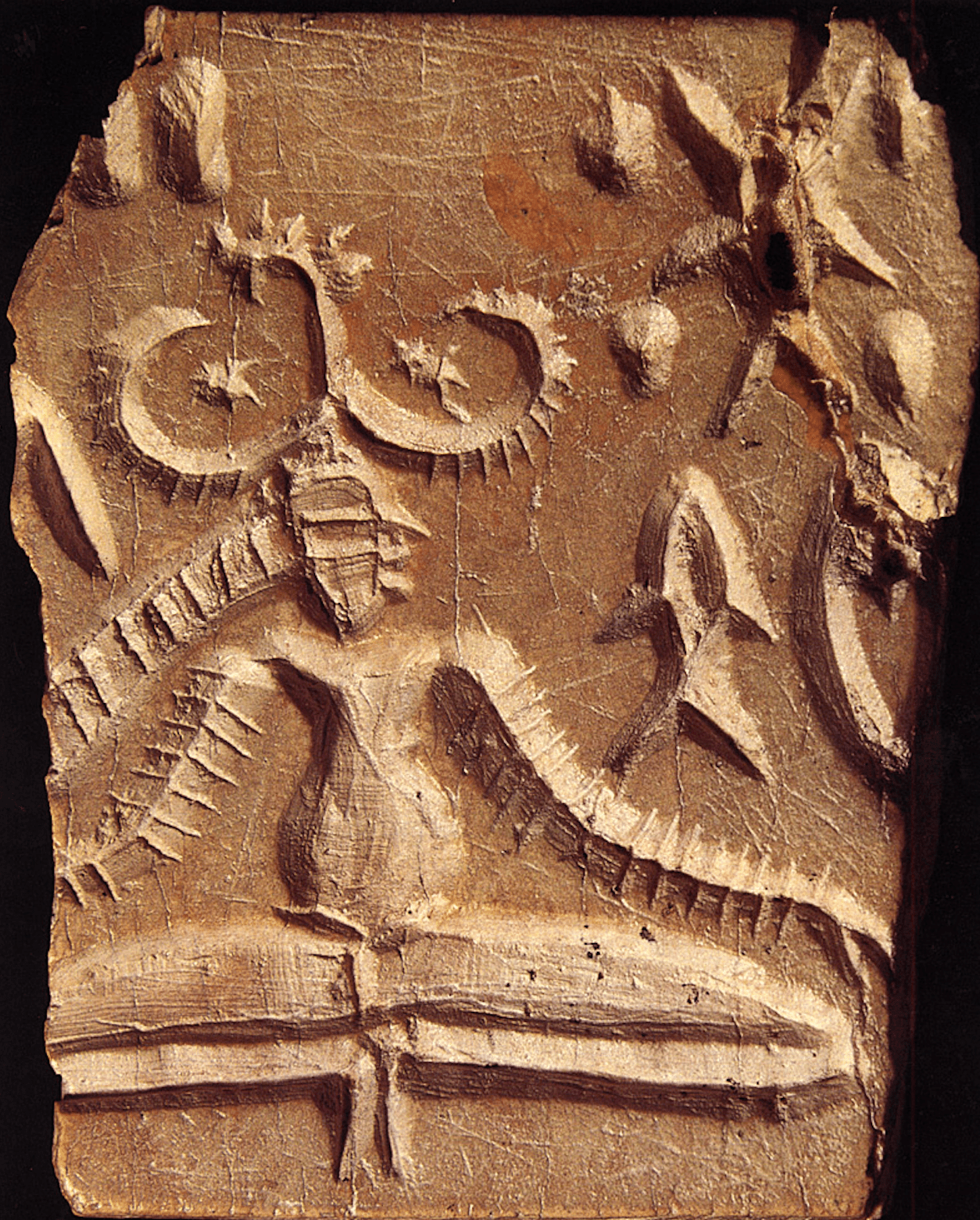 One of the earliest known images of yoga from the Indus-Saraswati civilization, where yoga is believed to have originated.